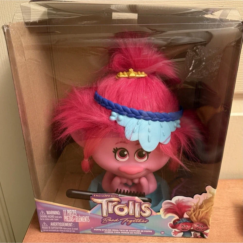 DreamWorks Trolls Band Together Poppy Styling Head - 11 Pieces - Kids‎
